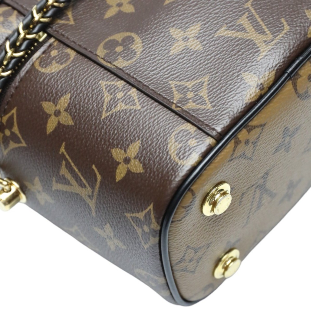 LOUIS VUITTON Monogram Vanity NV PM Shoulder Bag Monogram canvas Brown M45165