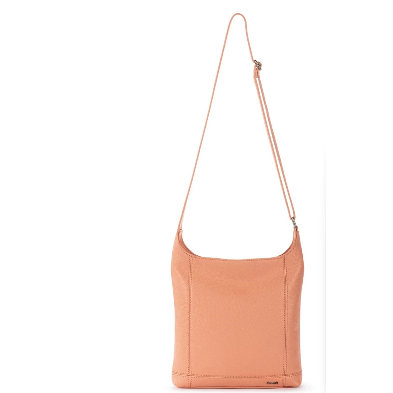 The SAK Shoulder Bag Purse Pebble Leather Nectar De Young #109100 nectar Color