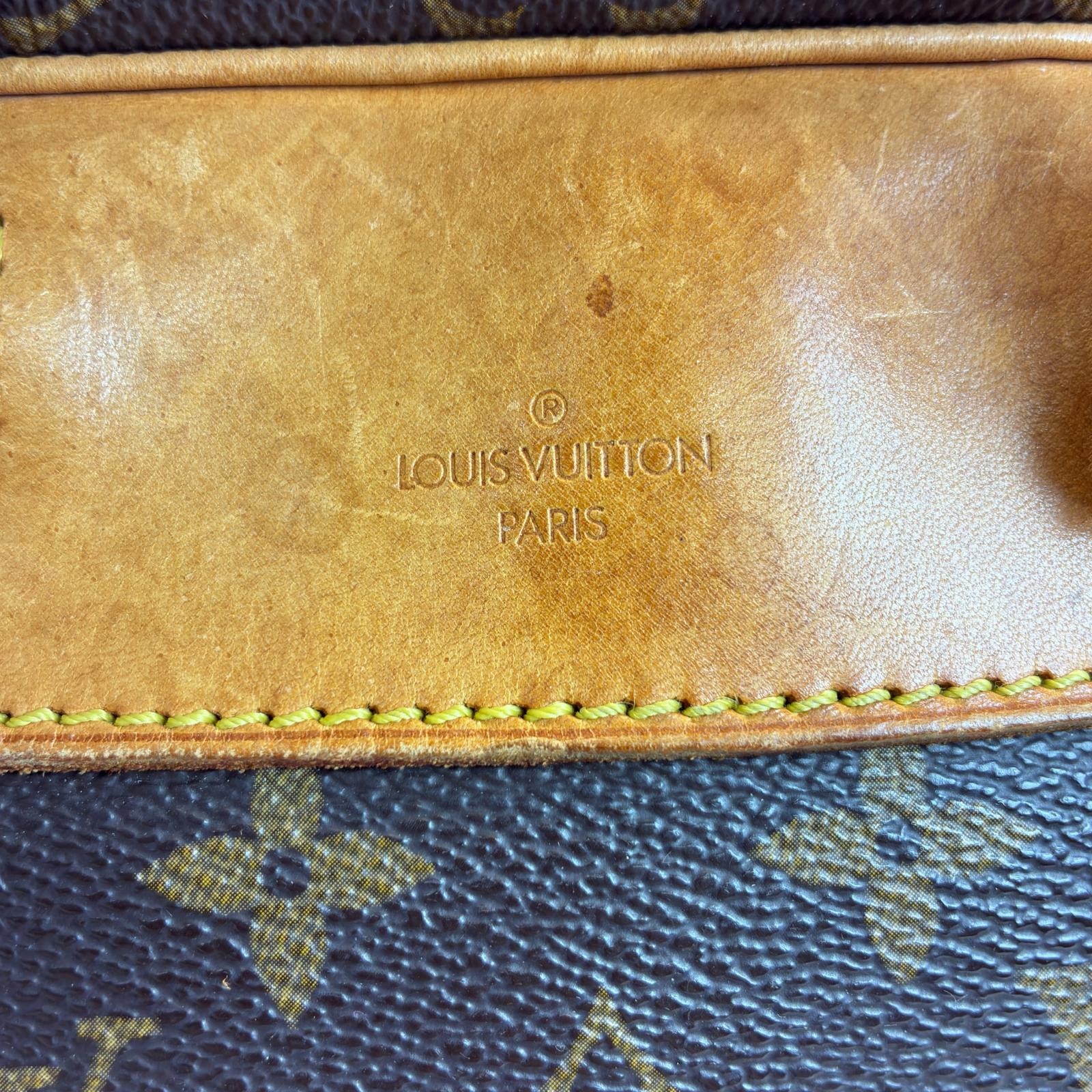 LOUIS VUITTON Deauville Handbag M47270 Monogram canvas Brown