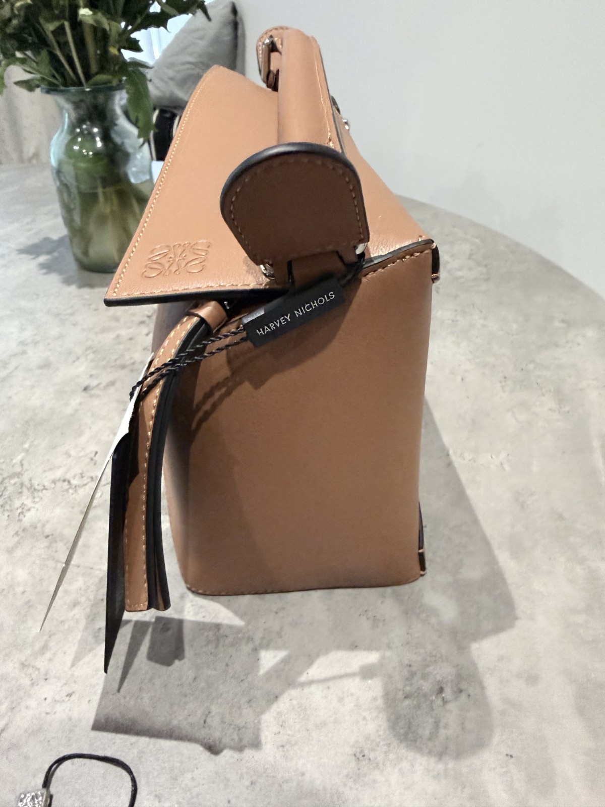 LOEWE Small Puzzle Edge Calfskin Leather Bag- Shoulder, Crossbody or Hand Carry