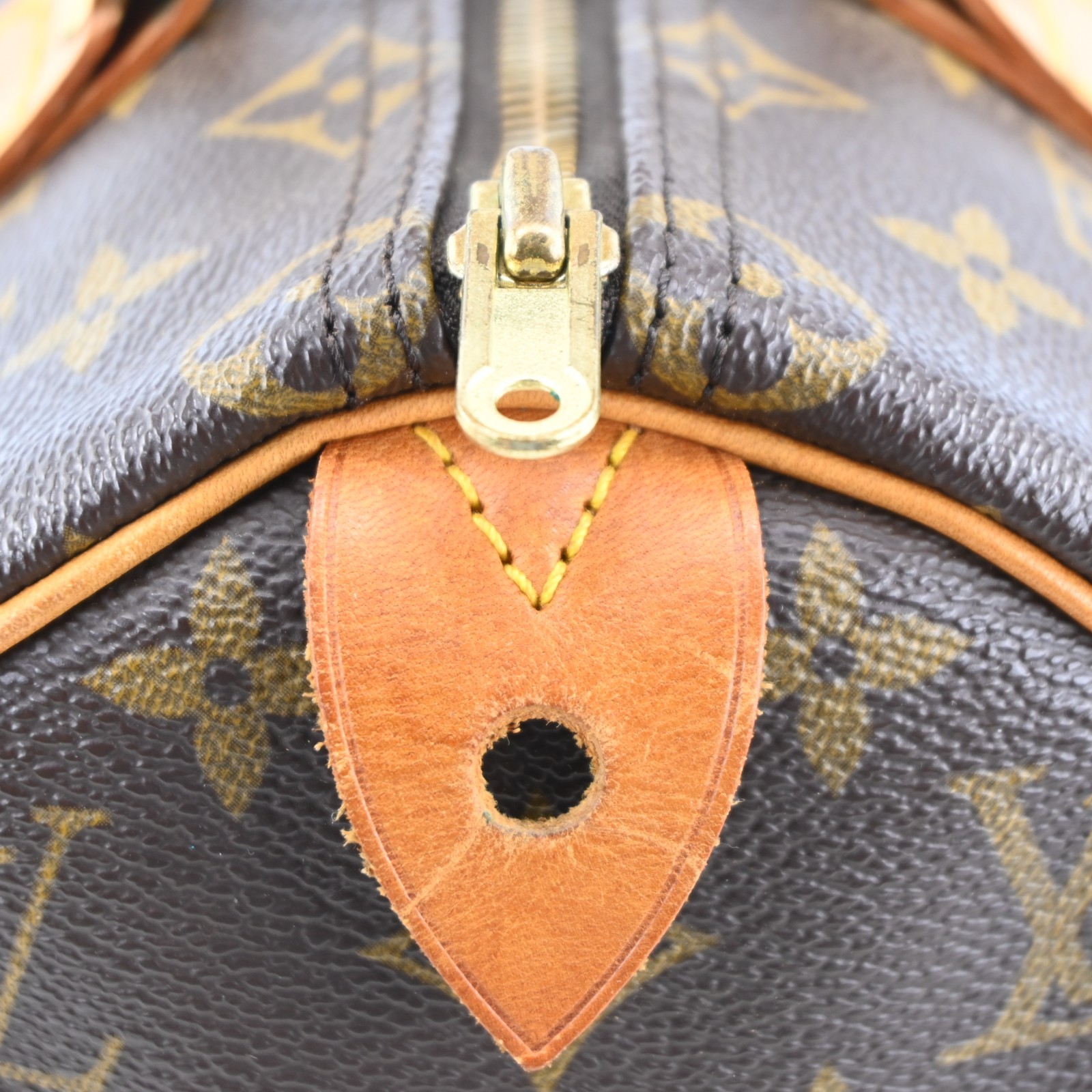 LOUIS VUITTON Monogram Speedy 25 M41528 Hand Bag Canvas A4226SR805