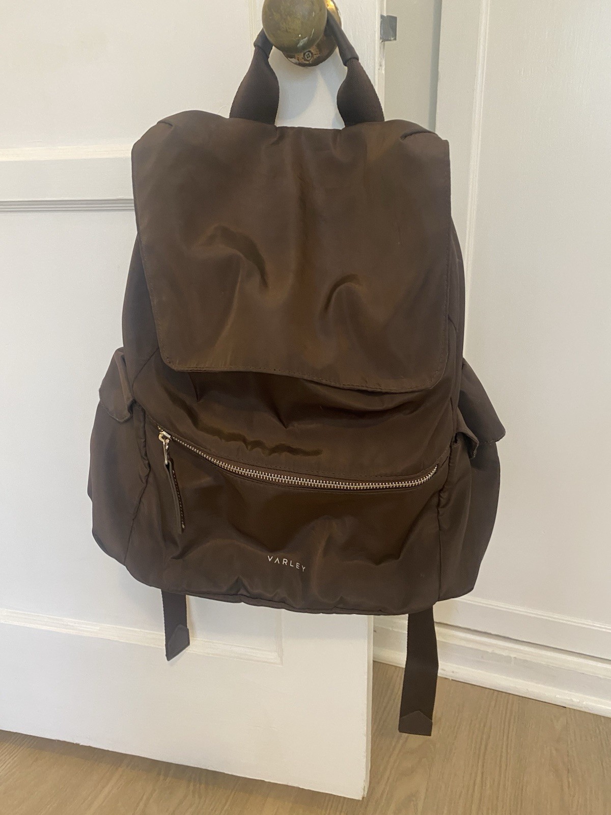 Varley Corten Backpack Coffee Bean Preppy Athleisure Travel