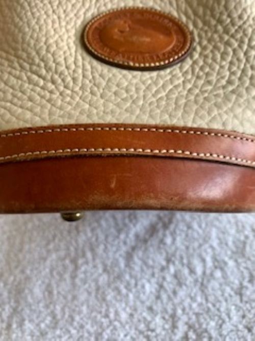 Dooney & Bourke Round Drawstring – White
