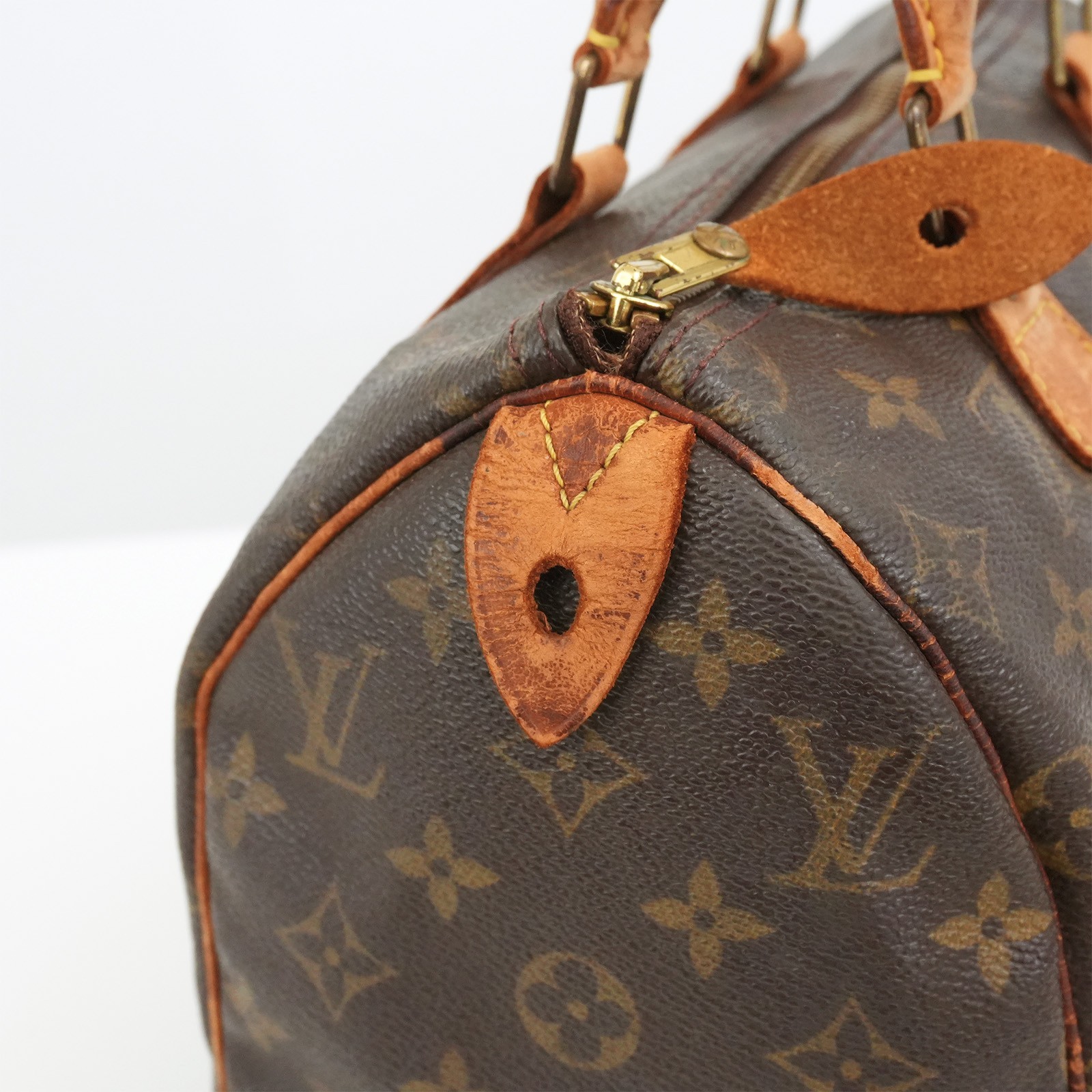 LOUIS VUITTON LV Monogram Speedy 25 M41528 Hand Bag SP1929 Auth #57465A