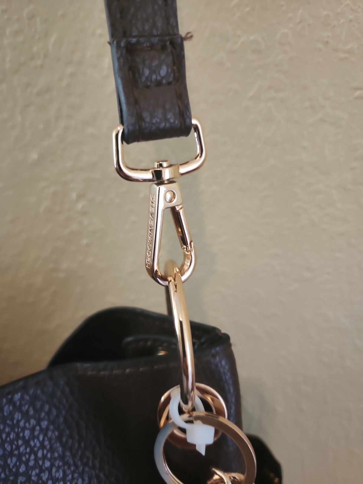 Steve Madden Brown Shoulder/Crossbody Tote Satchel w/Coin Pouch 10.5″ Tall x 14″