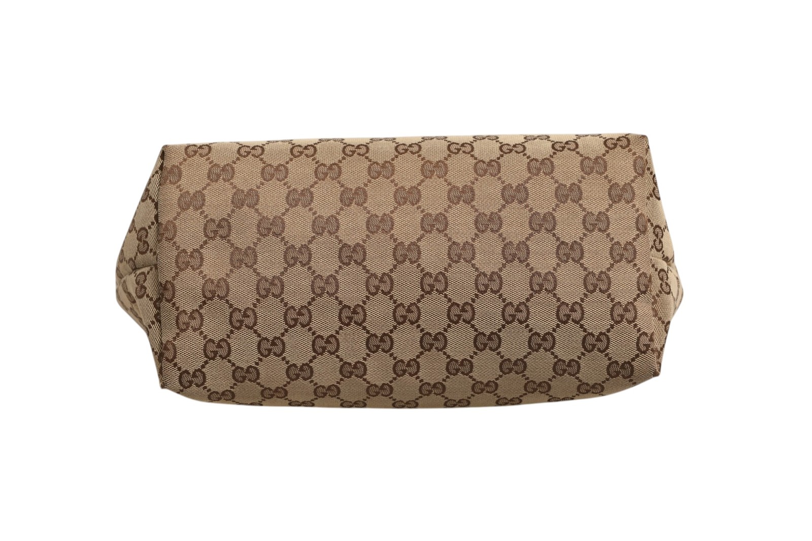 Gucci Beige Canvas Medium Jolie Charm Tote Bag 100% Authentic