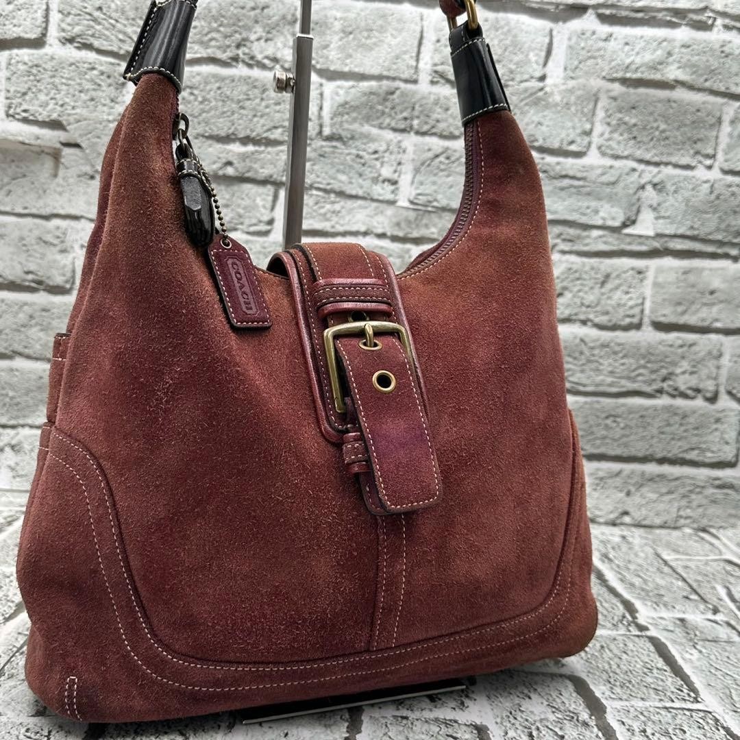 Coach 7472 Soho Shoulder Bag Suede Y2K