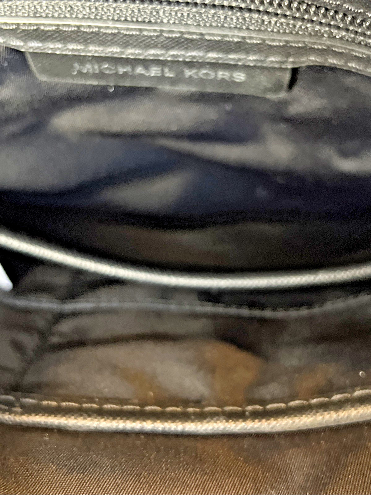 Michael Kors Black Nylon Kelsey Large Crossbody Purse Handbag Brand New w/Tags