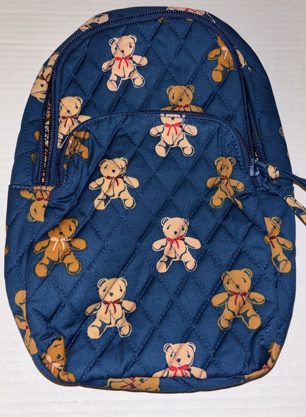 Vera Bradley Lorman Sling Backpack Bag Bunch Of Bears Teddy Bear NWT