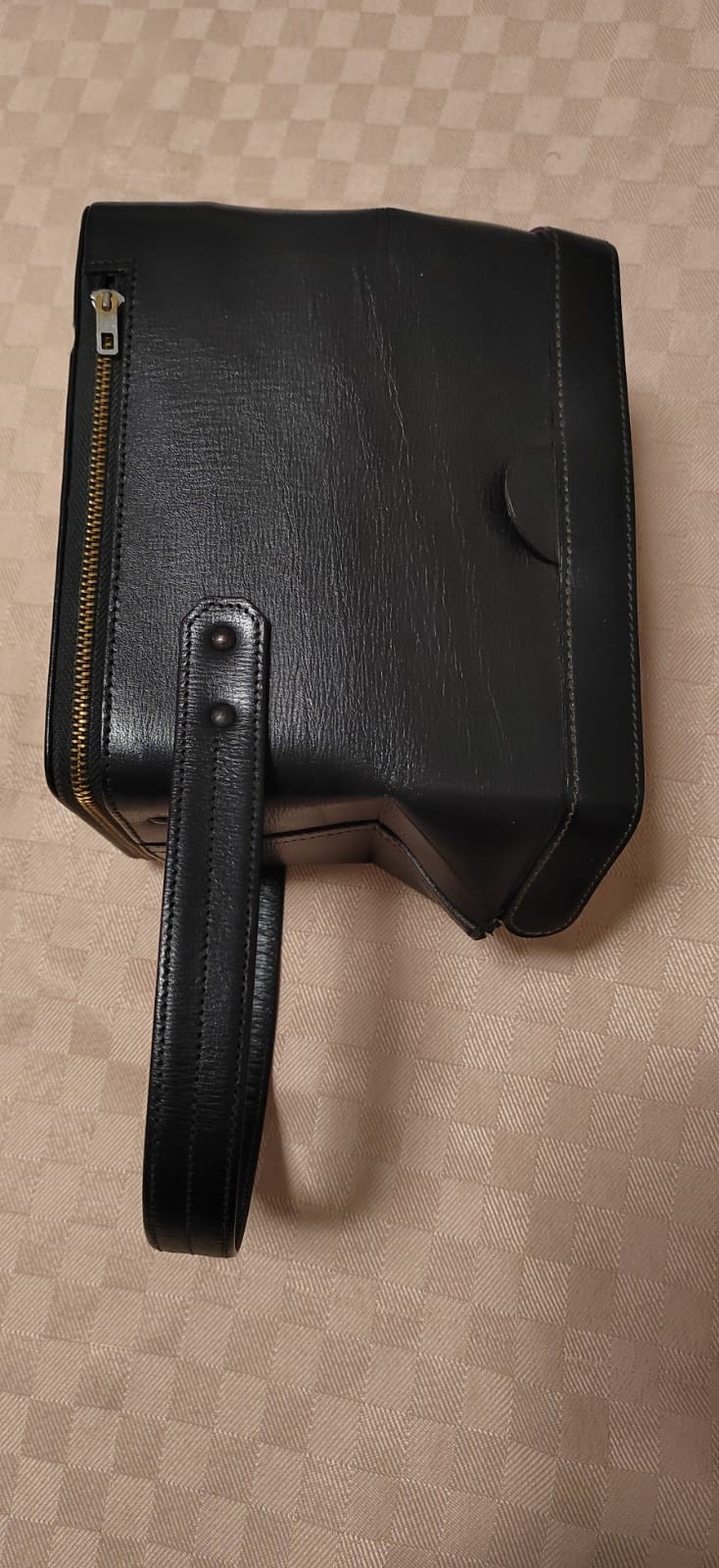 Valextra Women’s Tric Trac Deposé Bag Black