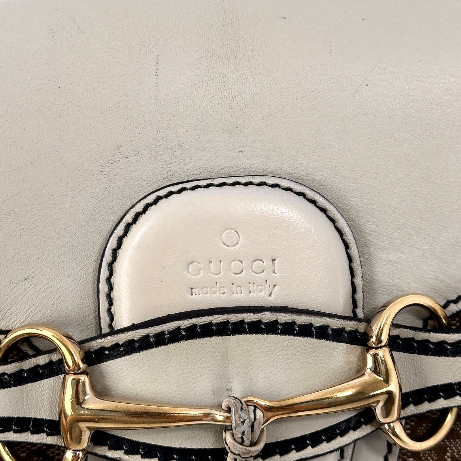 GUCCI Emily GG Shoulder Bag Auth