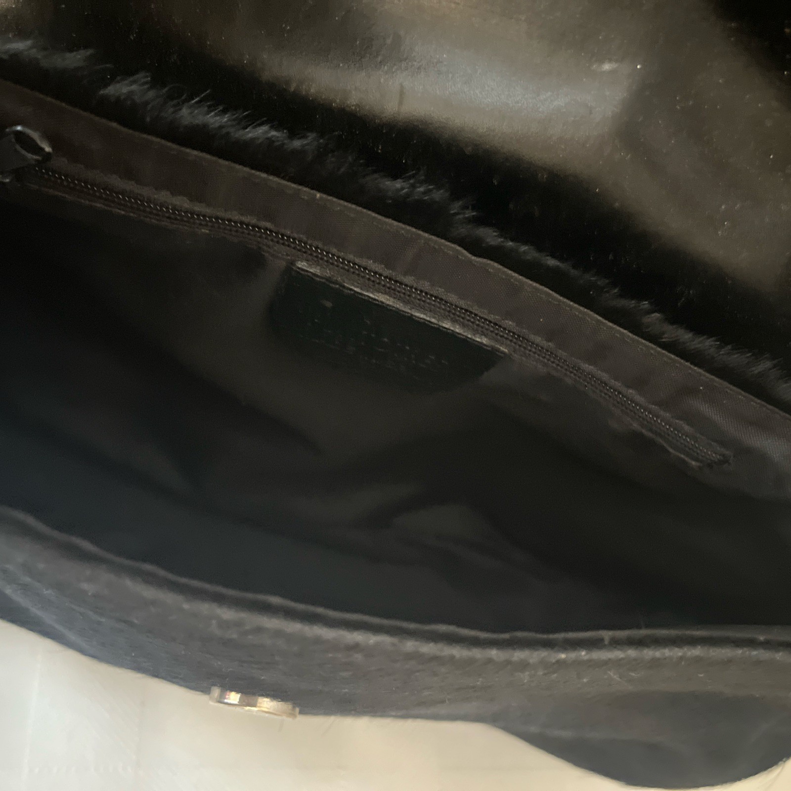 Puntotres Y2K Calf Hair Designer Shoulder Bag Leather Purse Spain