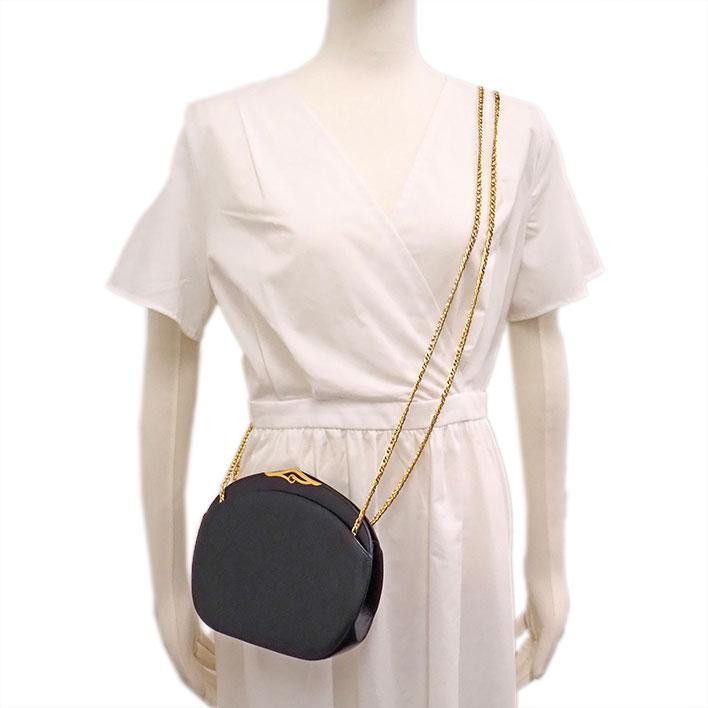 Cartier Sapphire Line Chain Shoulder Bag Women Used in Japan Preowned Authentic