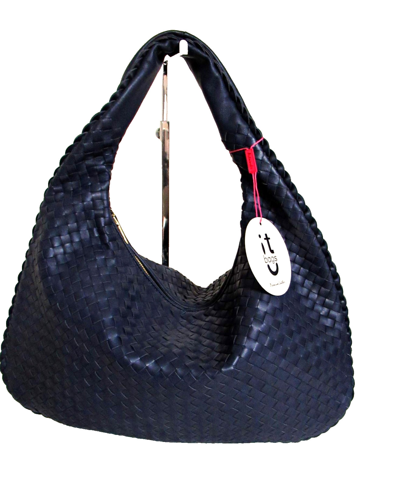 ITALIAN HAND-WOVEN GENUINE LEATHER BAG SHOULDER BAG PURSE – MADE IN ITALY