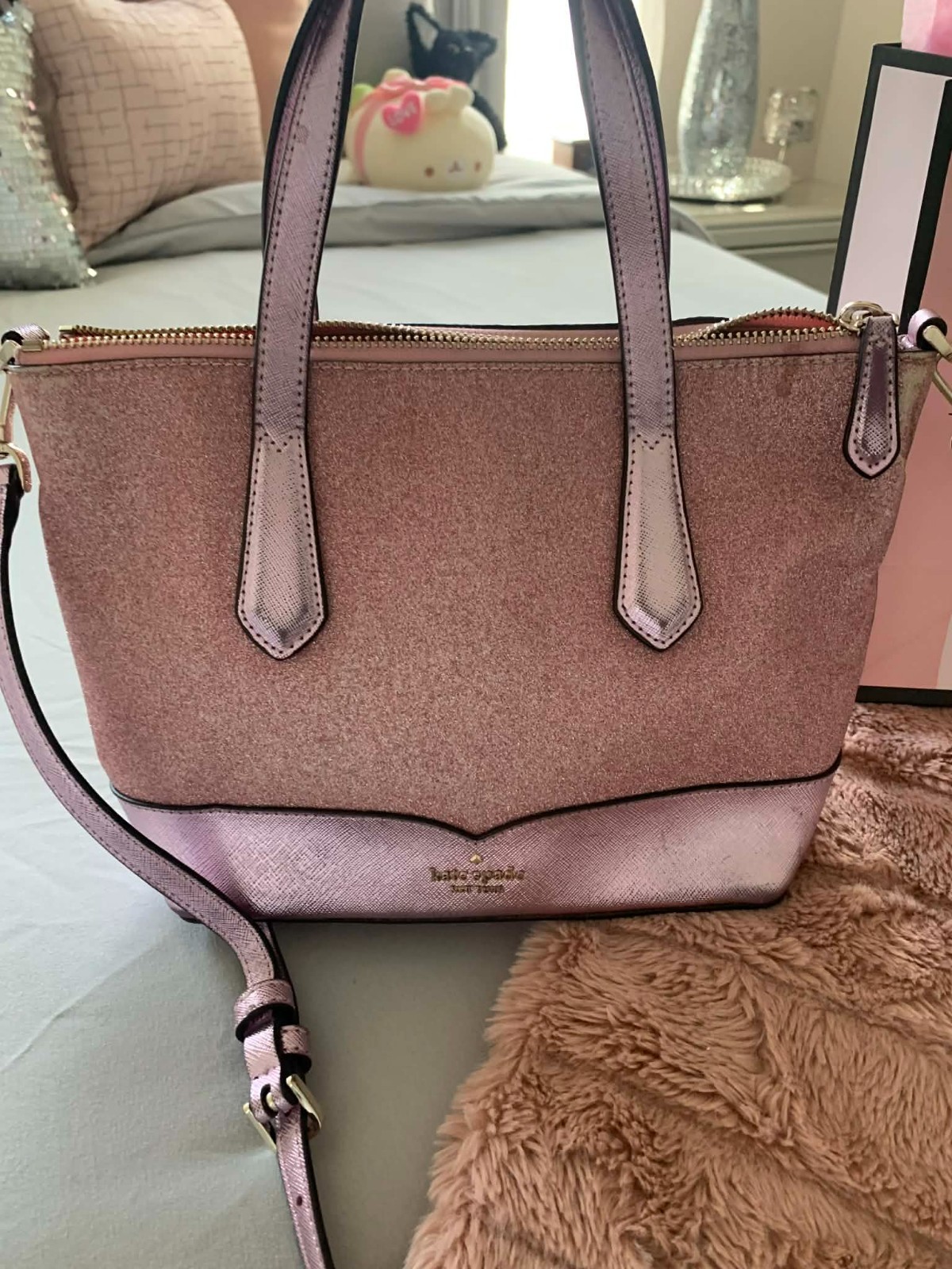 kate spade new york Lola Glitter Women`s Bag – Pink (WKR00159)