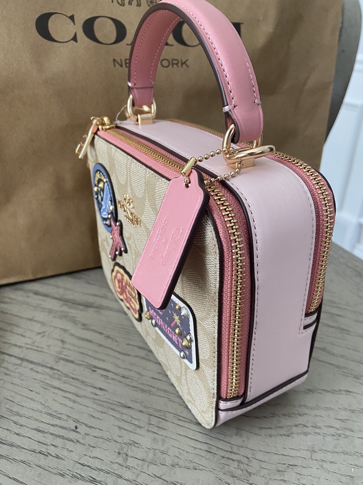 Authentic Coach x Disney NWT SOLD OUT Box Crossbody