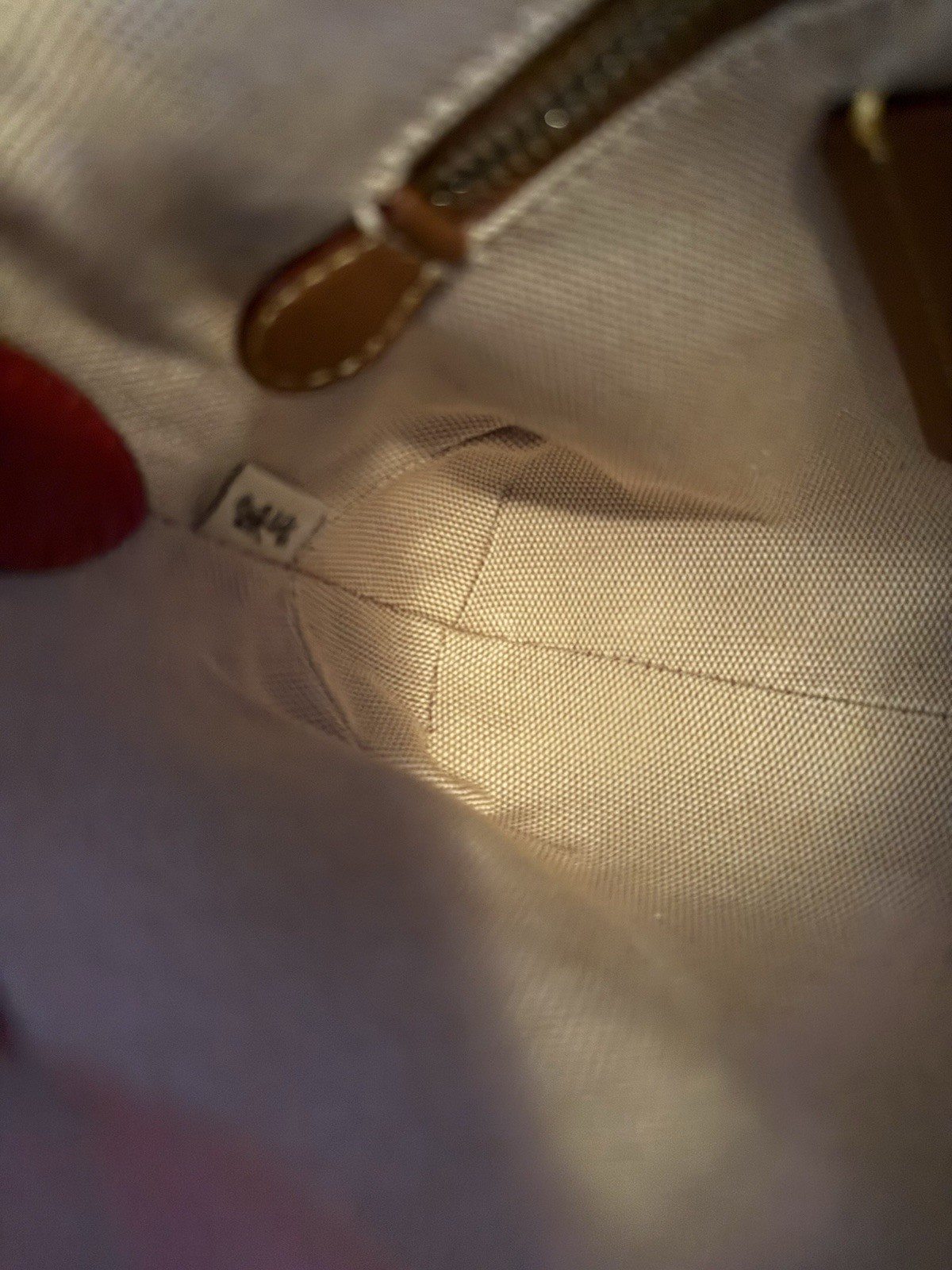 Rare! Coach Soho Re-edition Red Signature Jaquard Shoulder Bag