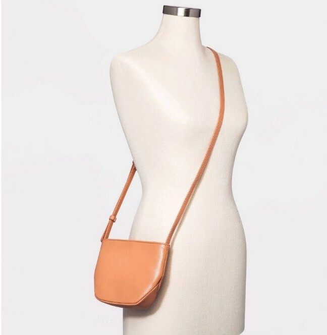 A New Day Target Small Coral Shoulder Bag Purse Peach Women’s