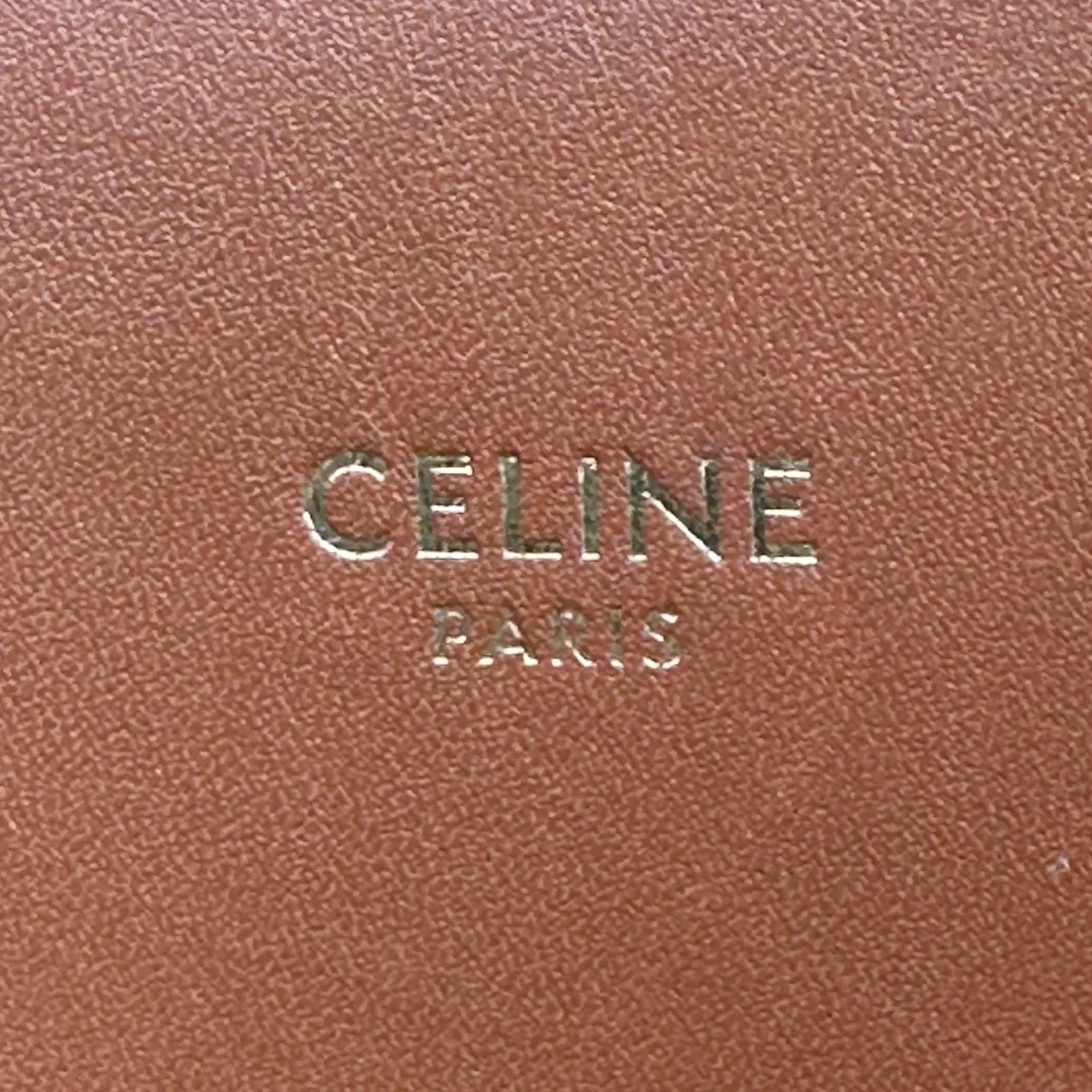 CELINE Vertical Cabas Small Navy Canvas Shoulder Bag #OKB3672