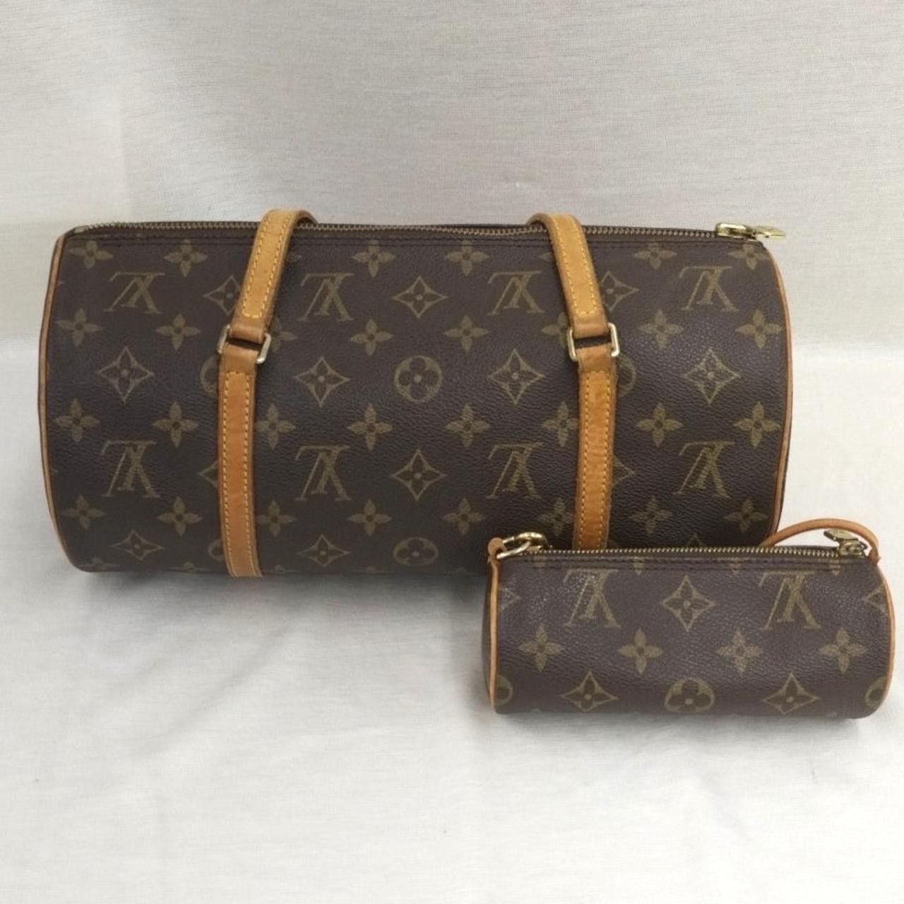 LOUIS VUITTON Monogram Papillon 30 M51385 Handbag Used w/Pouch Dustbag