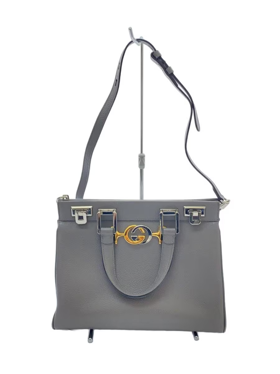 Gucci Leather Gray Unisex Bag #SSB3707