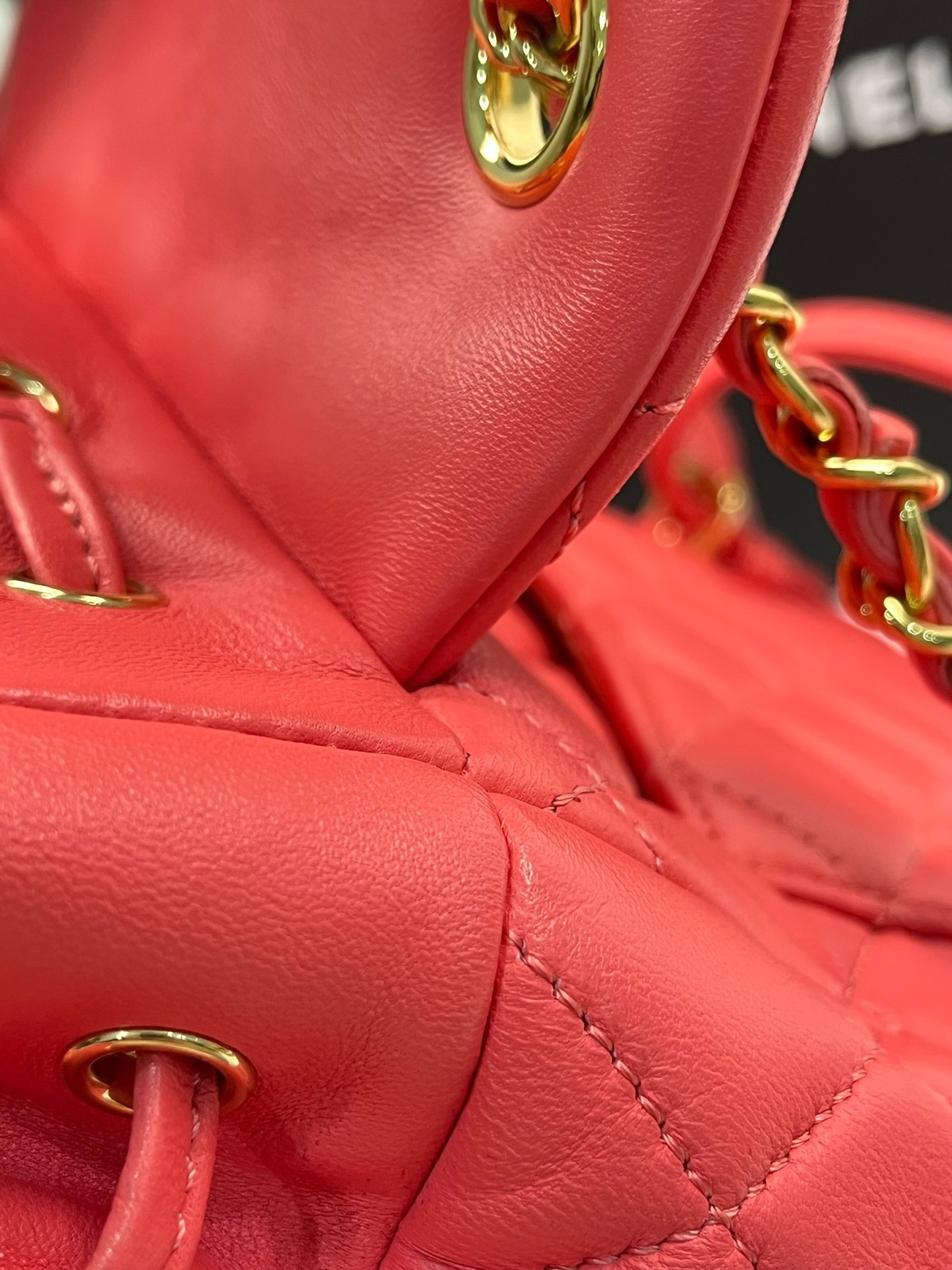 Chanel Salzbourg Classic Normal Coral Pink Lambskin Multiway Backpack Duty Paid