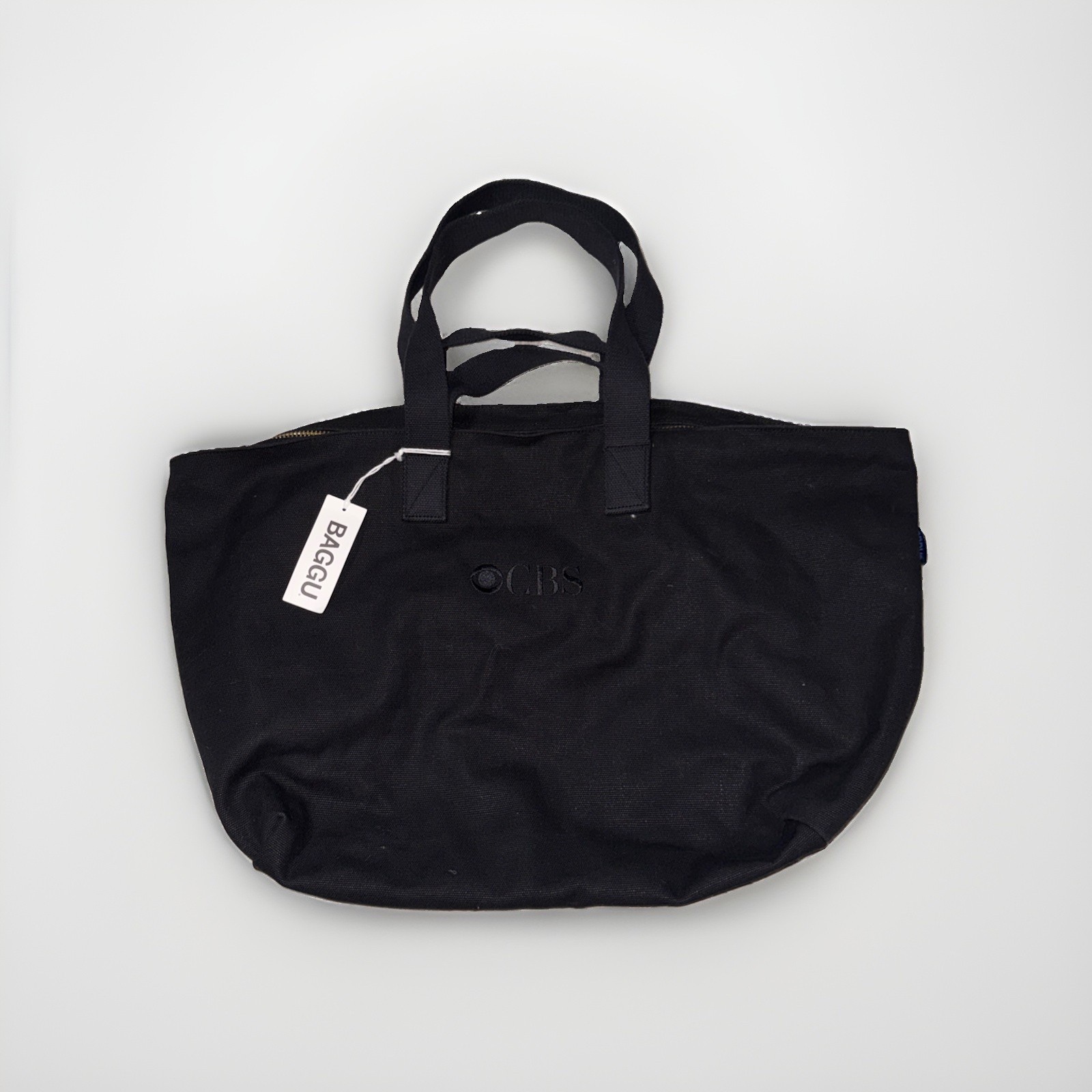 NEW Baggu Weekend Bag Heavyweight Canvas Heavy Duty Zip Closure Travel Bag