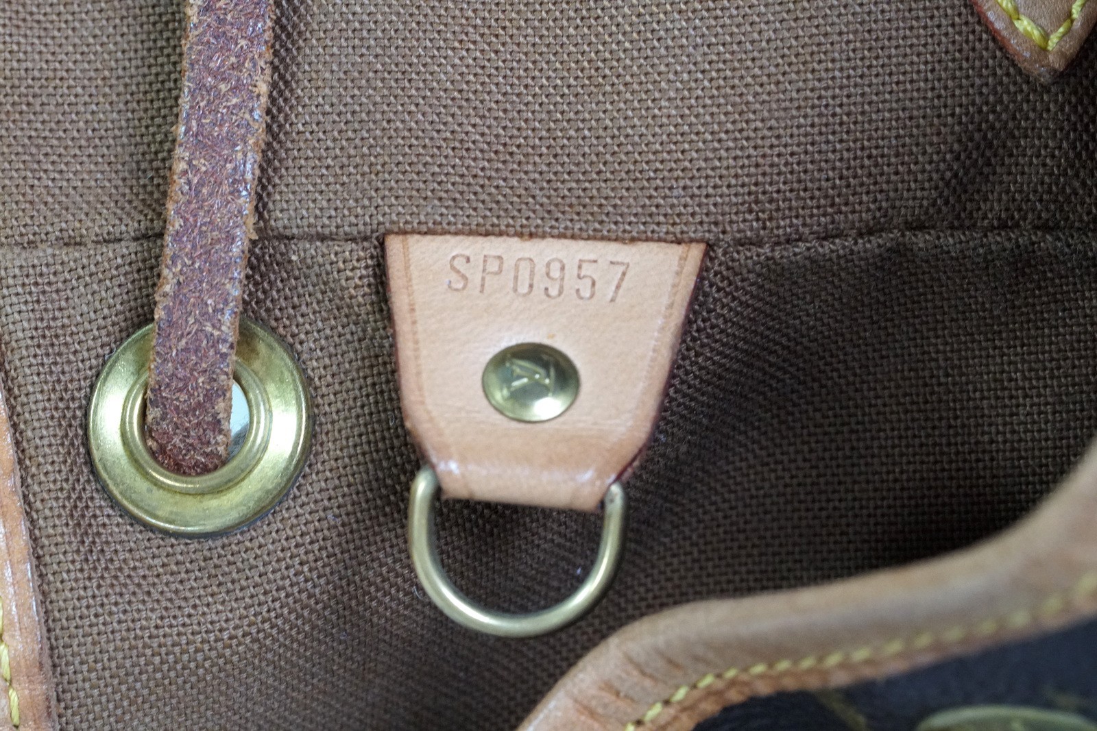 [Very Good] Louis Vuitton Monogram Montsouris MM Backpack Rucksack M51136 Auth