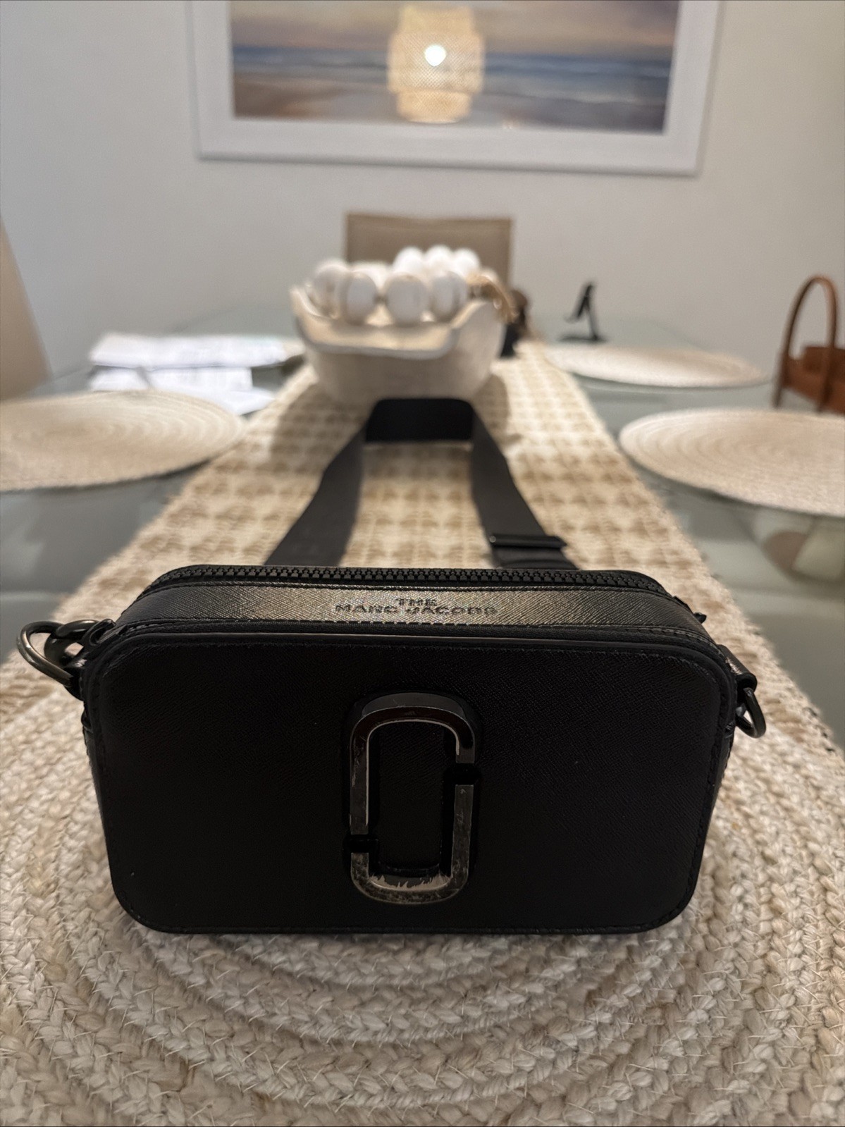 Marc Jacobs Snapshot Crossbody One Size – Black