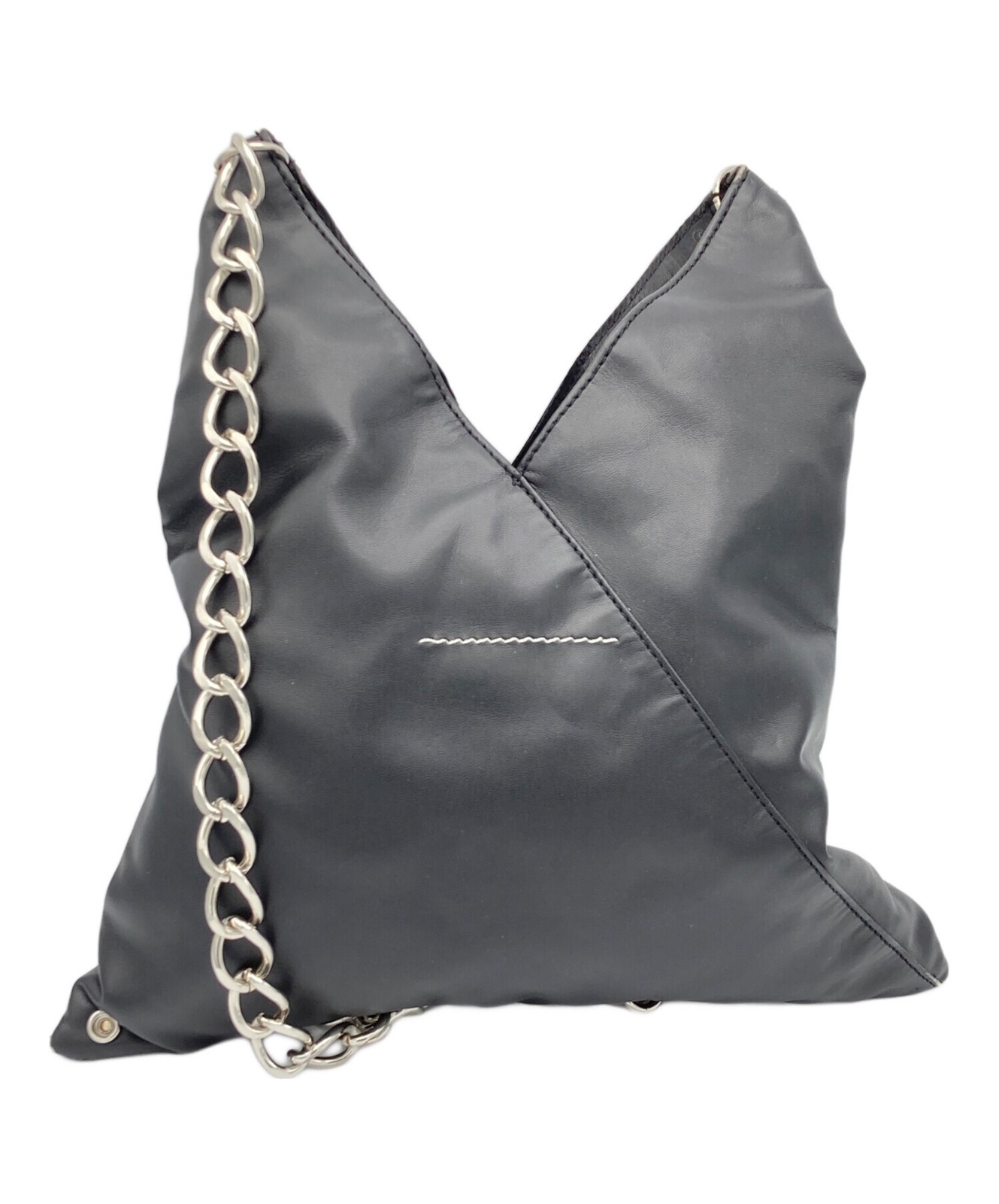 MM6 Maison Margiela Japanese Chain Tote Bag S54WG0042 P2260 Black #TFB13744