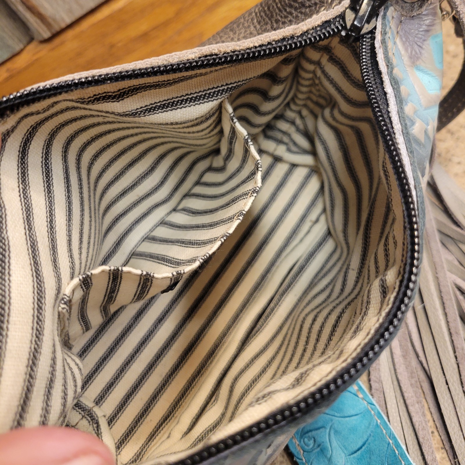 Holy Cow Culture “Itty Bitty designer” Crossbody Hair On Genuine HCC small