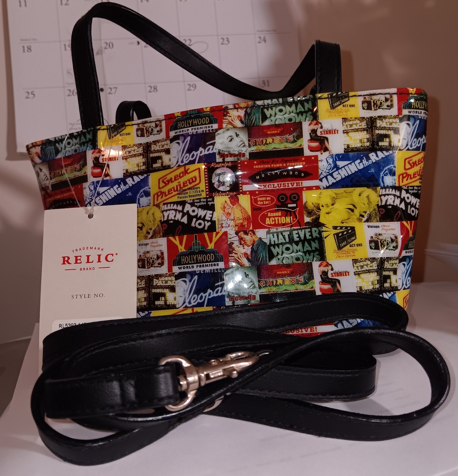 Relic Satchel New with Tag movie Theme mint condition- Movie