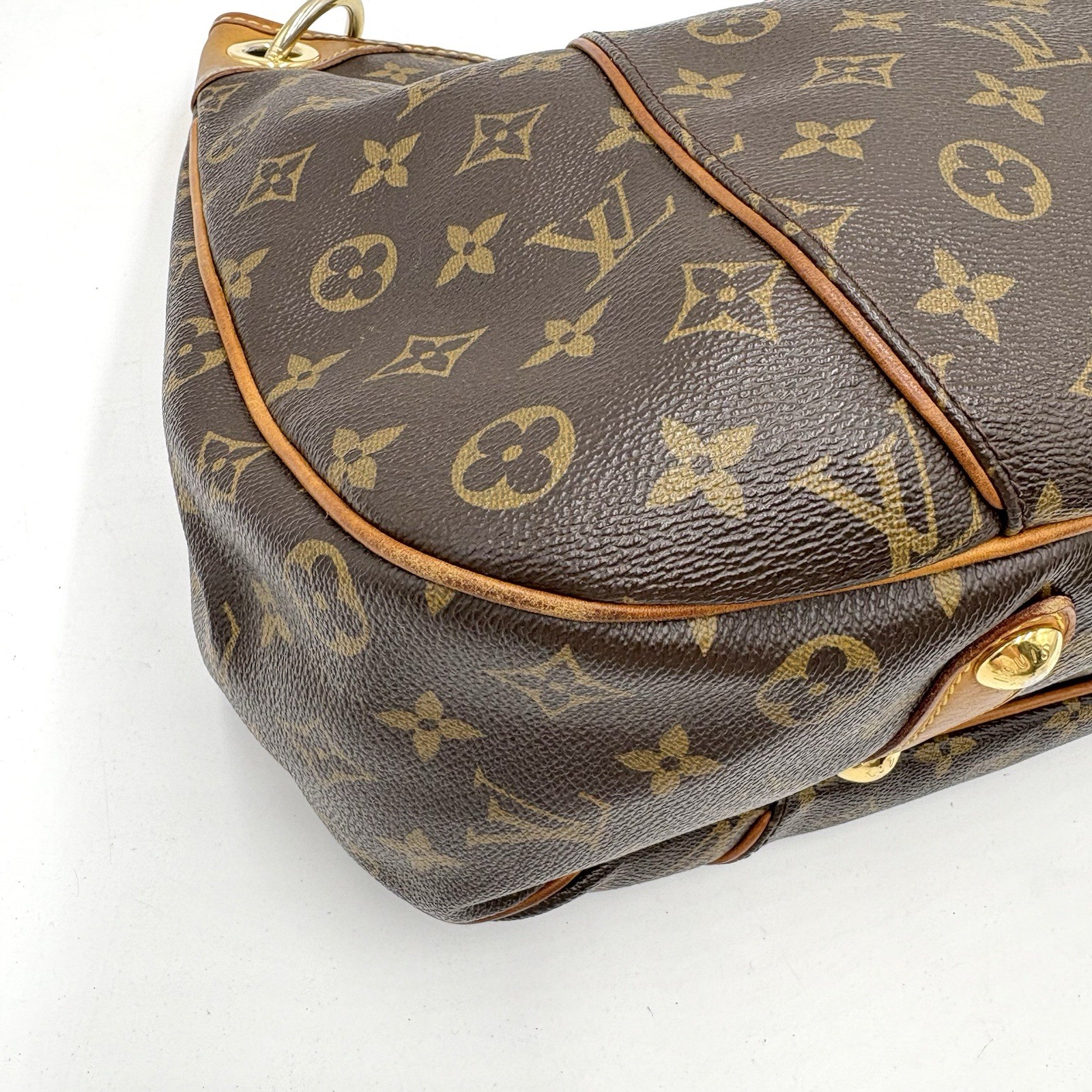 Auth Louis Vuitton Galierra PM Monogram Shoulder Tote Bag M56382 2Y5703