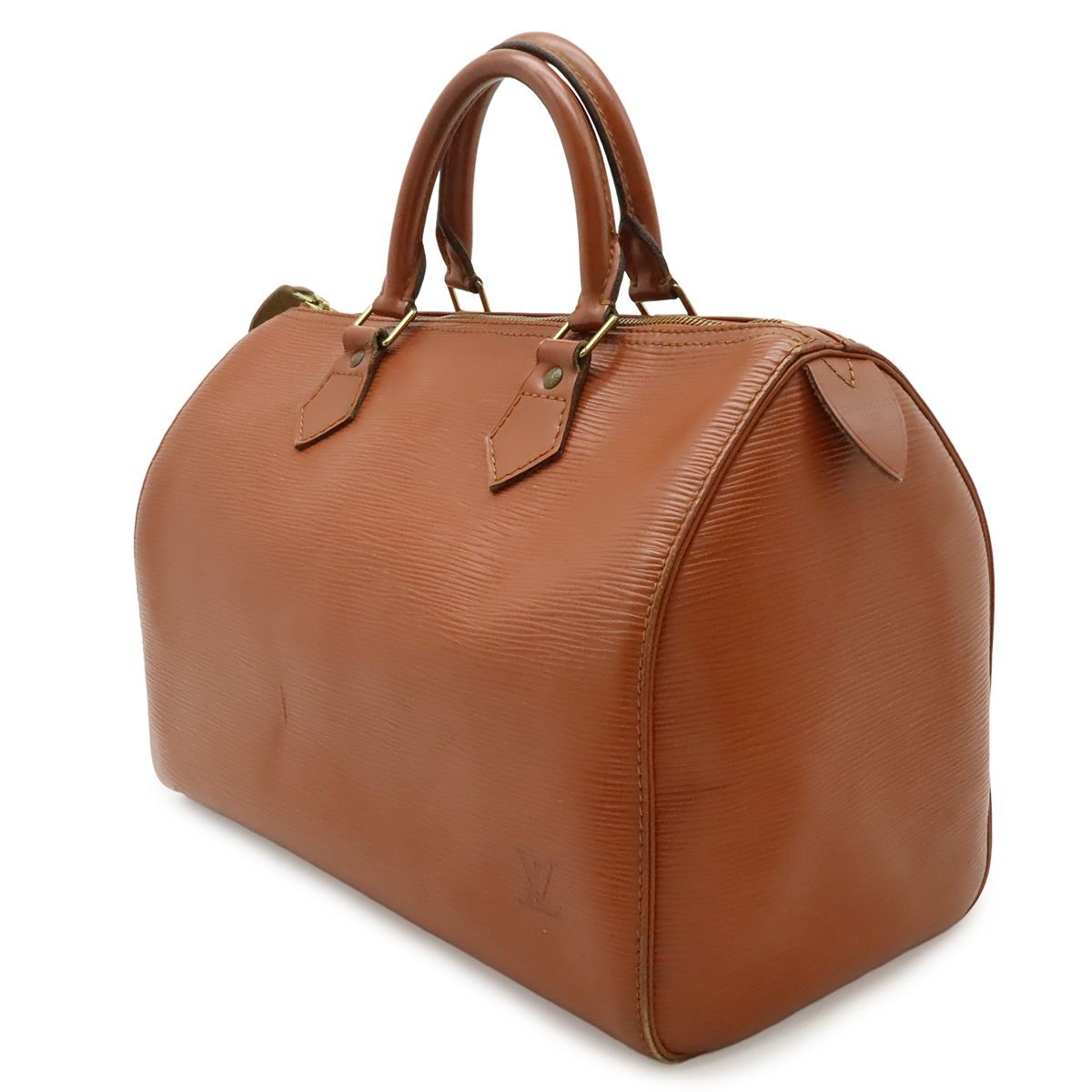 Authentic Louis Vuitton Epi Speedy 30 Kenya Brown Boston Bag Handbag M43003 LV