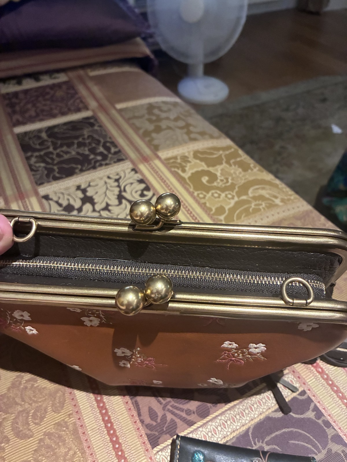 Coach 1941 Double Frame Kisslock Bag runway SAMPLE