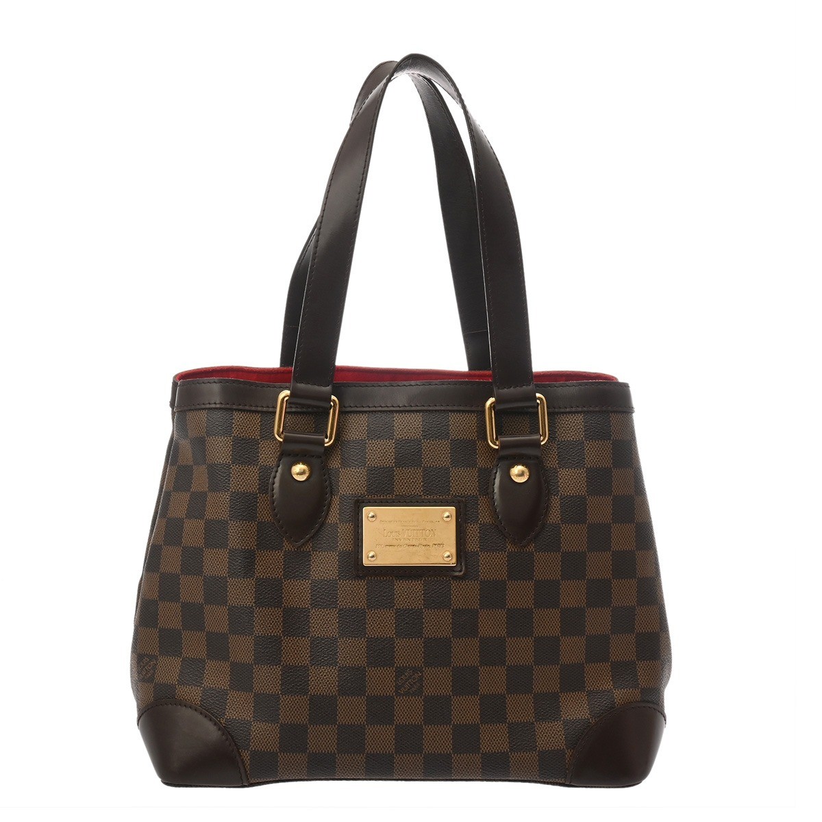 LOUIS VUITTON Hampstead PM N51205 Damier Damier canvas Ebene Women Tote Bag