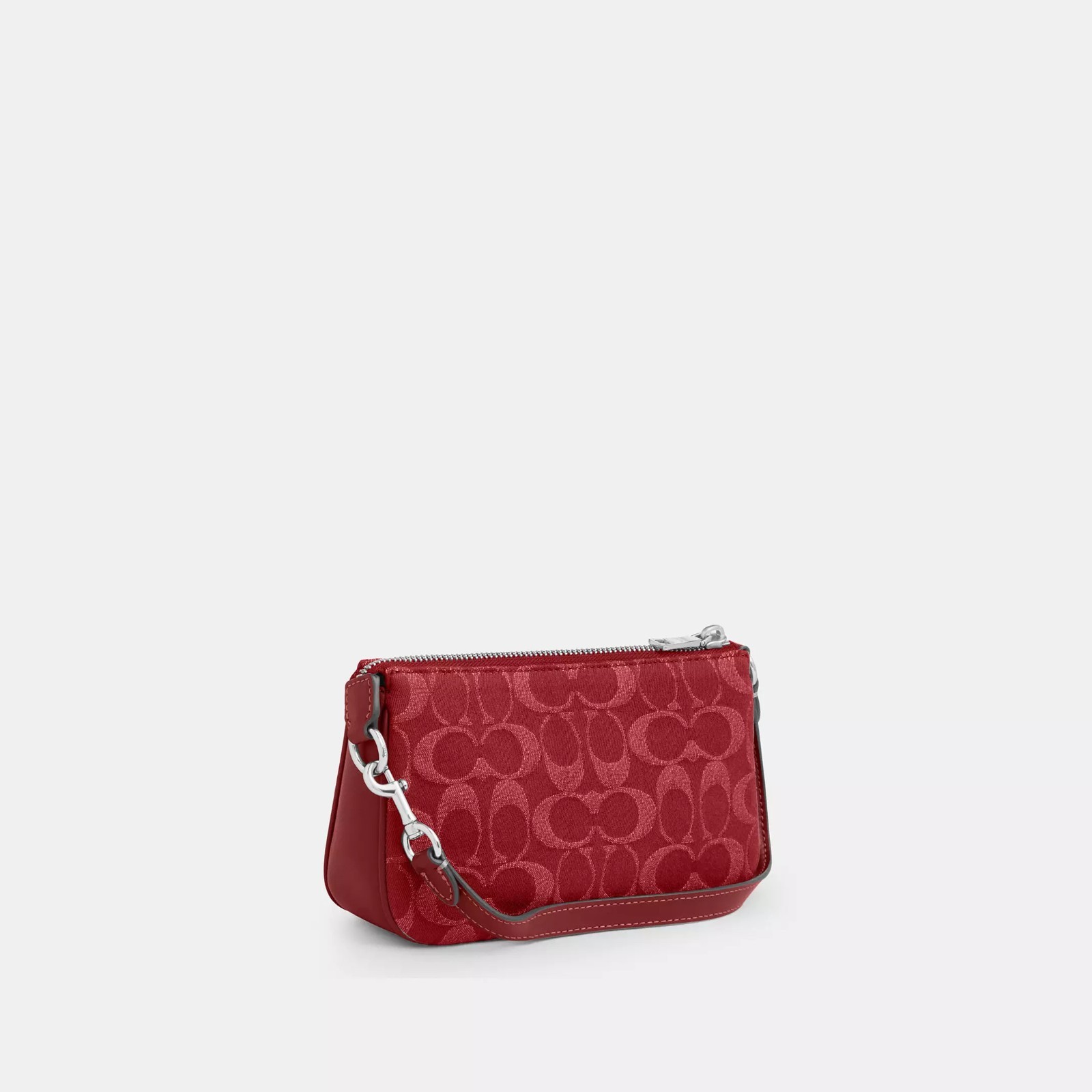 NWT Coach CCZ48 Nolita 19 In Signature Denim Vachetta /Smooth Leather