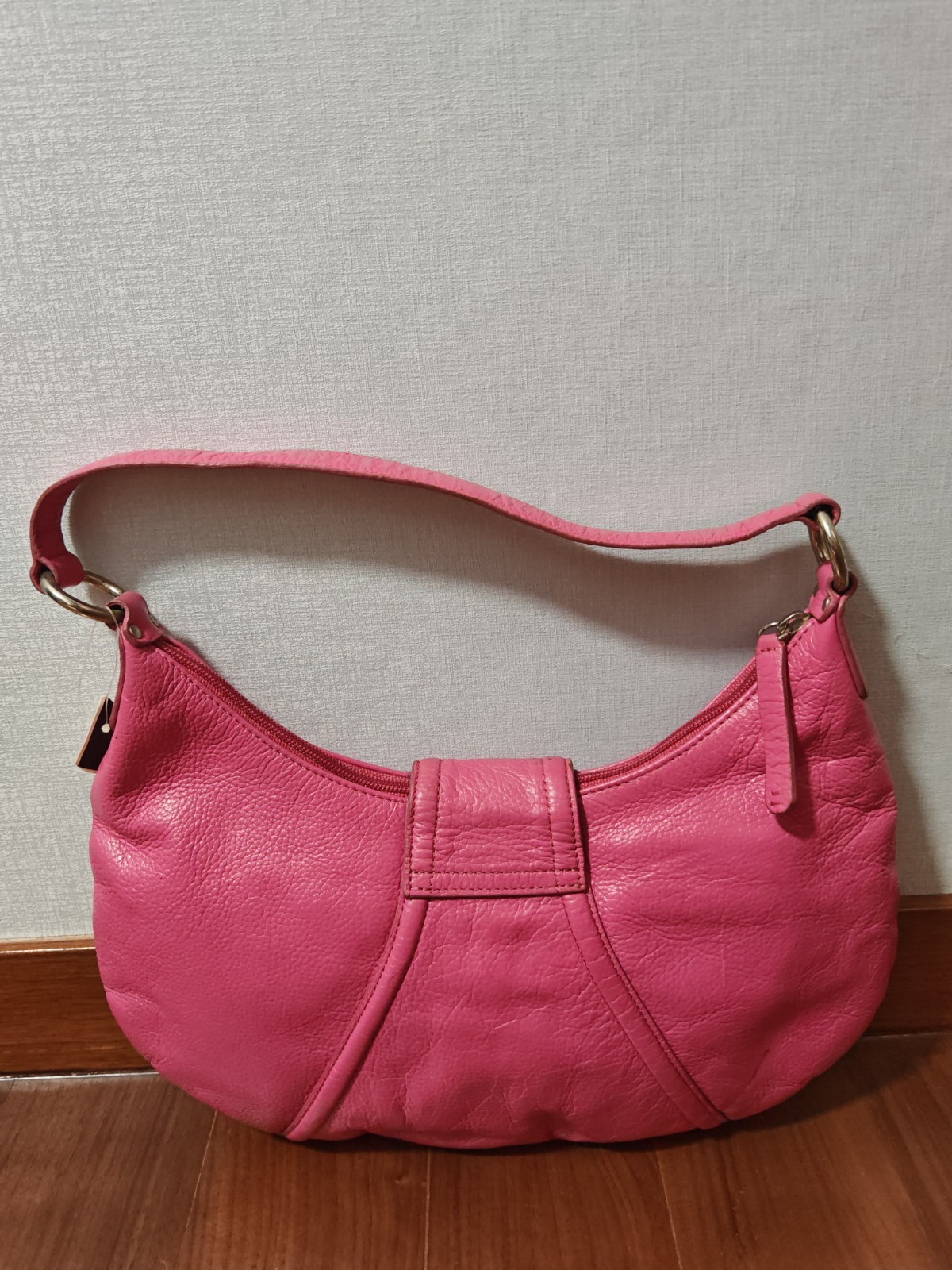 Alfani Pink Leather Shoulder Bag