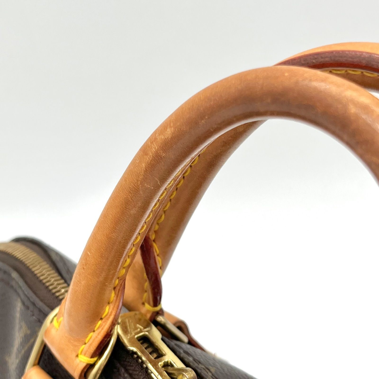 Auth LOUIS VUITTON Alma Monogram Handbag M51130 2Y10398