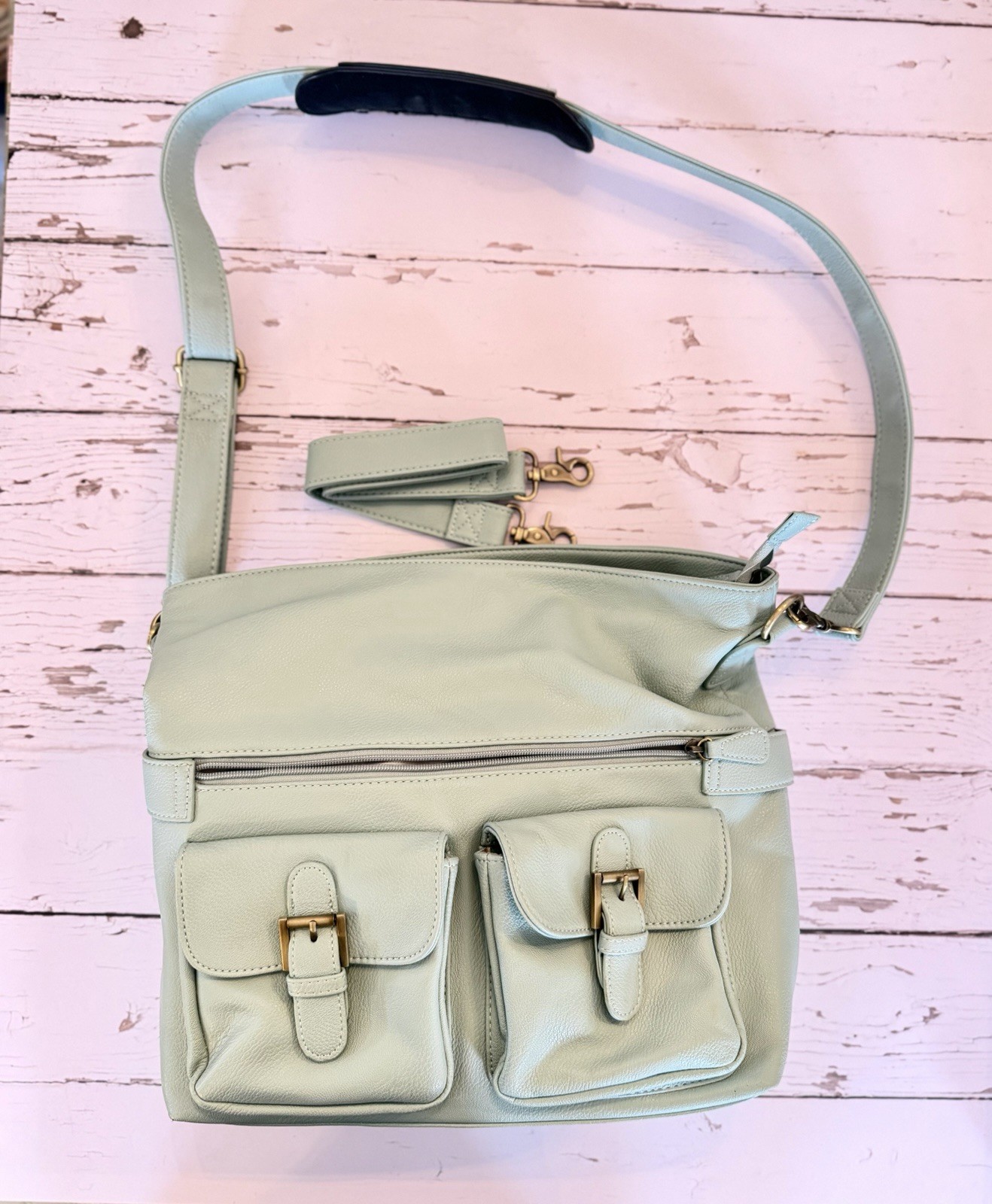 JO TOTES Gracie Camera Bag-Color Mint
