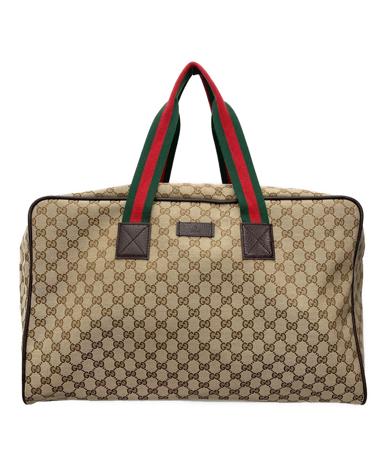 Gucci Sherry Line Boston Bag 146310 001998 Dark Brown #TFB2097