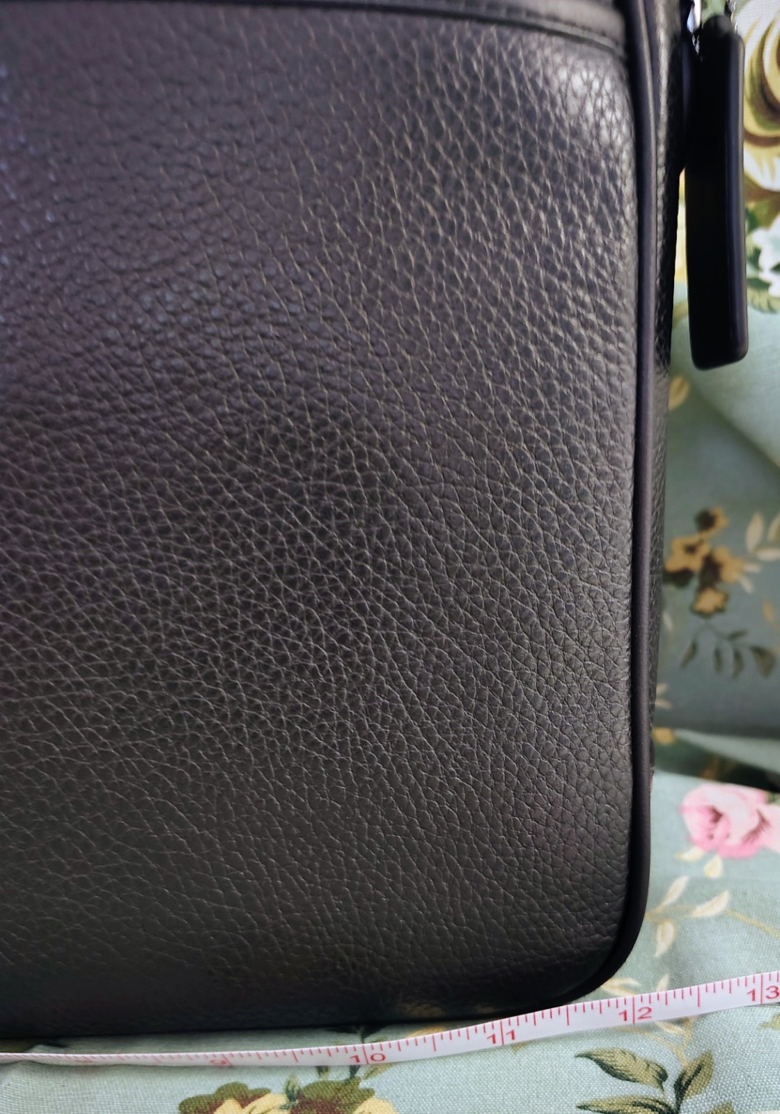 NWT Coach District Crossbody bag, black refined pebble leather, MSRP $378