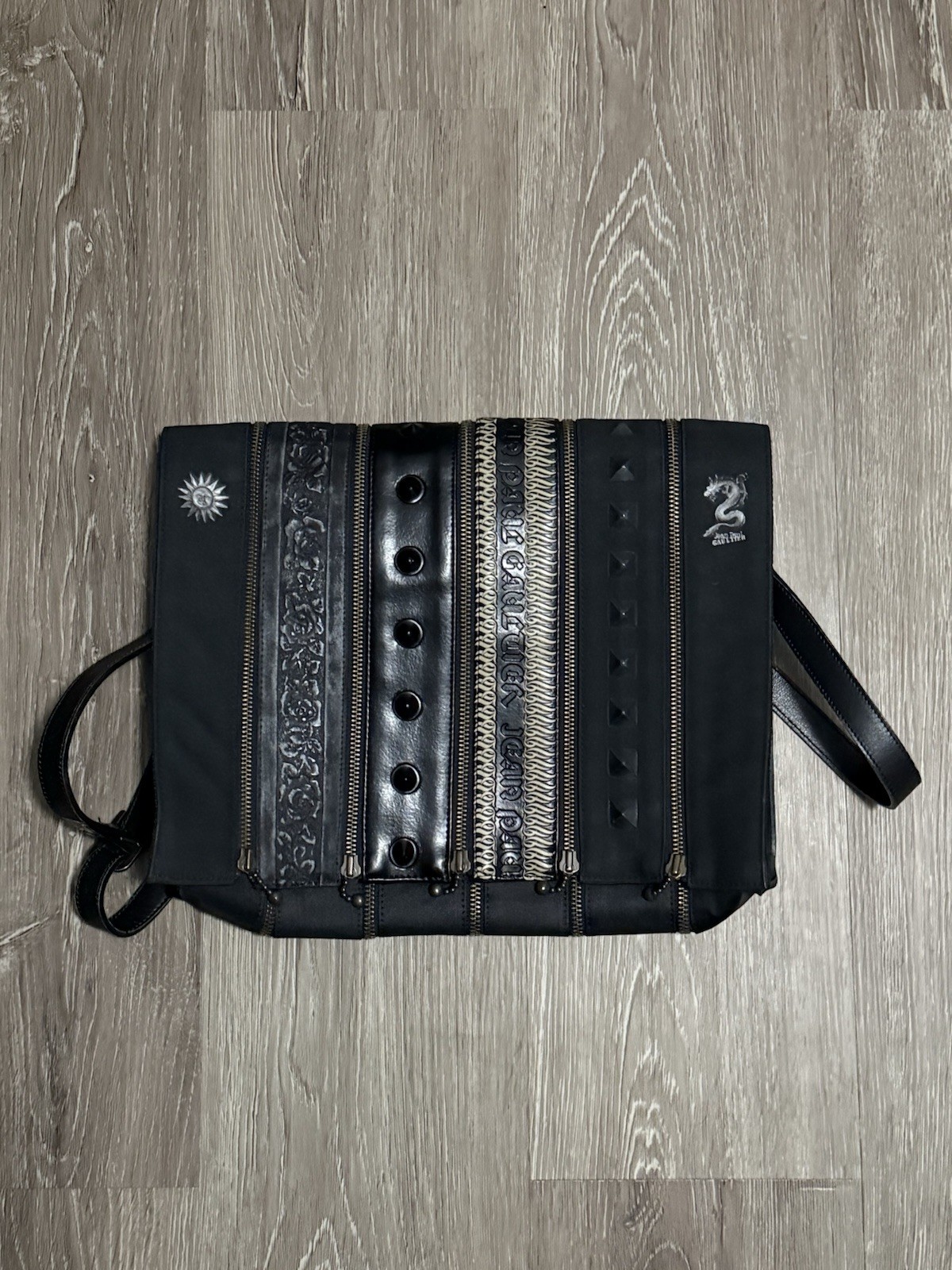 90s Jean Paul Gaultier Cyber Multi-Zip Modular Bag