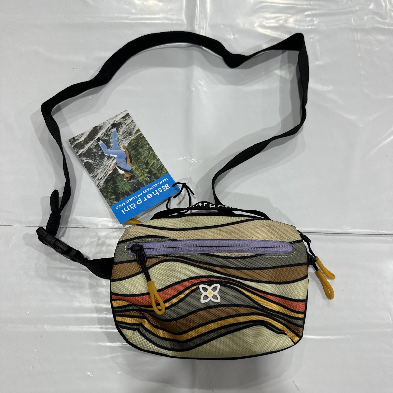 Sherpani HYK Fanny Pack Womens Multi Adjustable Crossbody Strap Travel CEB528