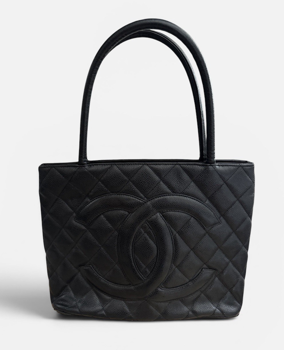 CHANEL Medallion Tote Authentic