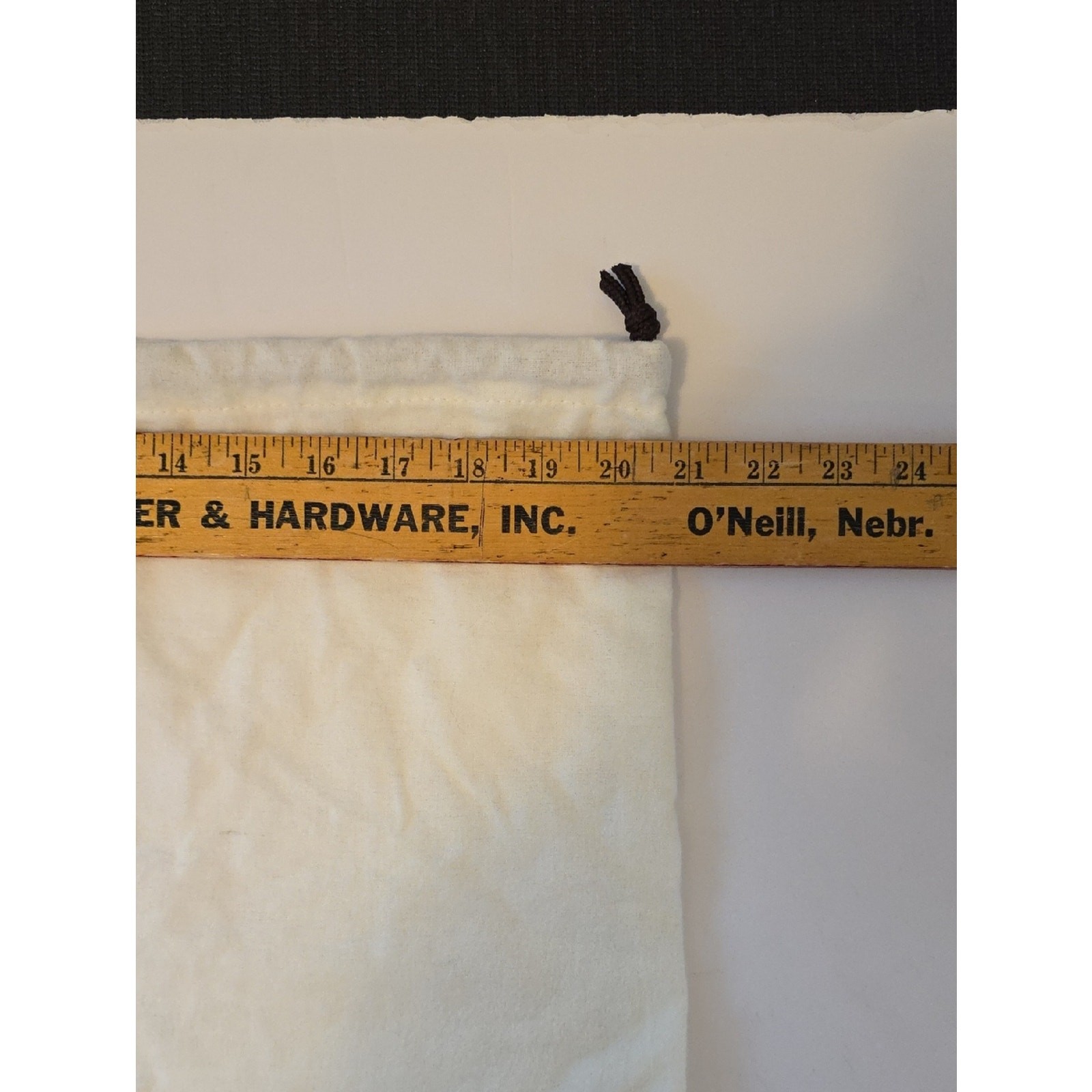 Authentic Cole Haan 18 X 21 Duster Cover Cotton Storage Bag Shoes Handbags L/XL