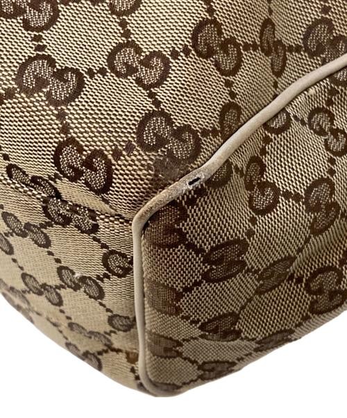GUCCI Sukey GG Canvas Handbag beige 211944