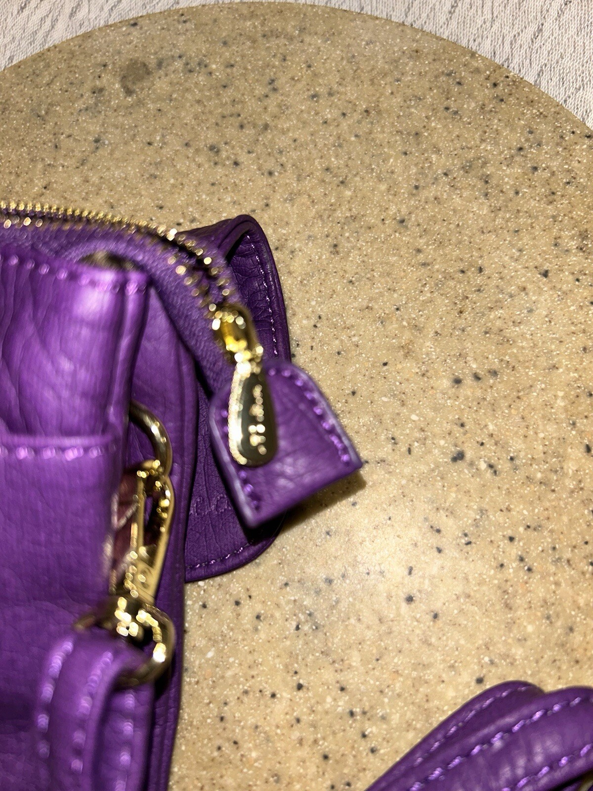 MINICAT Small Crossbody Purse Roomy Pockets Series Cell Phone Wallet Purple NWOT