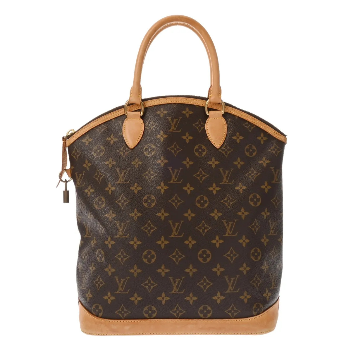 Louis Vuitton M40103 Handbag Monogram Canvas Brown #WB6337
