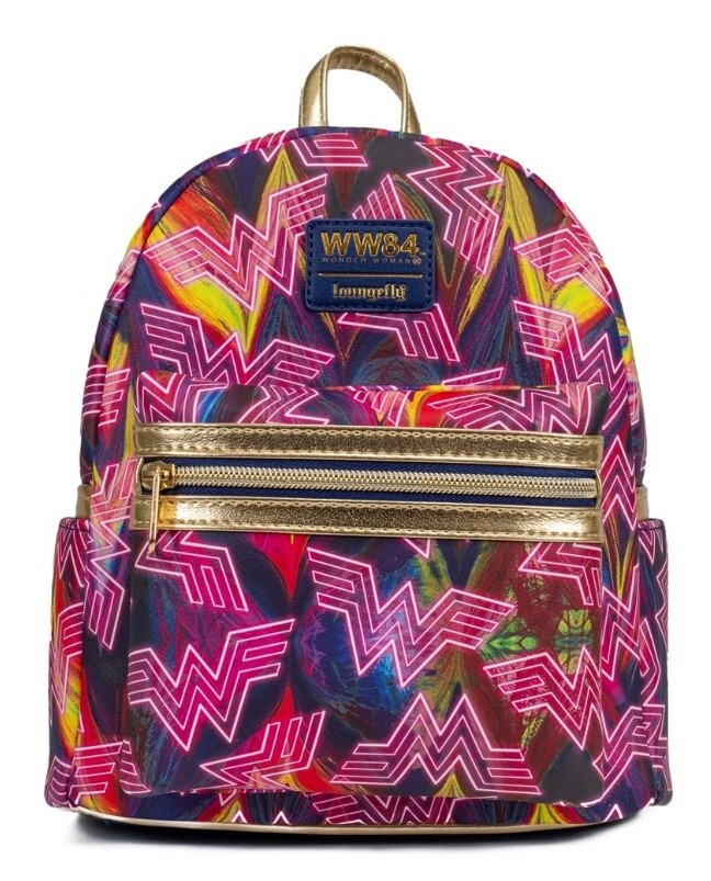 Loungefly DC Comics Wonder Woman 1984 WW84 Mini Backpack – New